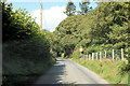 Entering Pontrhydfendigaid on Abbey road