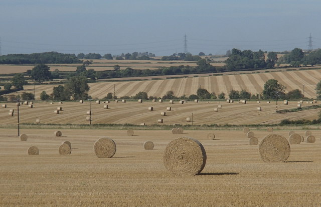 September fields near Eakring Field Farm