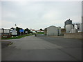 The entrance to the Port of Silloth