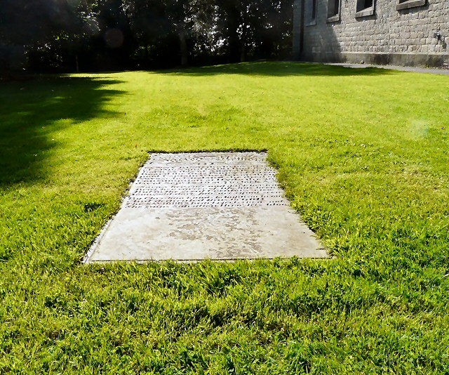 The grave of Fanny Bush