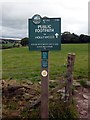 Peak & Northern Footpath Sign No. 312