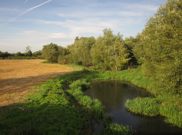 Former mill stream at Acton Trussell... © Derek Harper :: Geograph ...