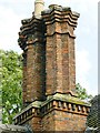 Superb chimneys on the Old Schoolhouse