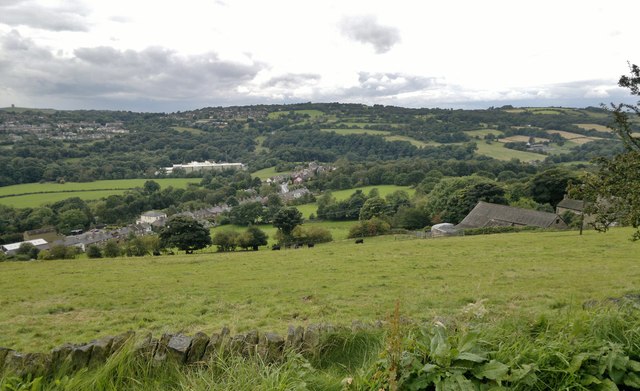 From Brook Bottom Road, looking over Hague Bar