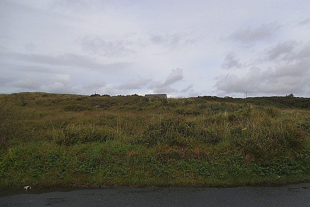 House to the north of the road - Meenagowan Townland