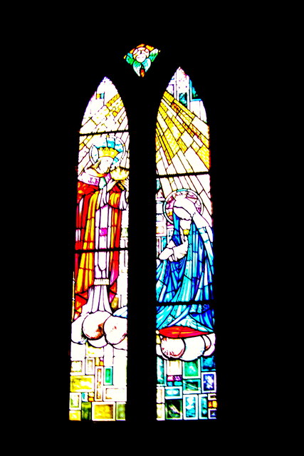 Adare - Main Street - Trinitarian Priory (1230) / Holy Trinity Abbey Church -  Window