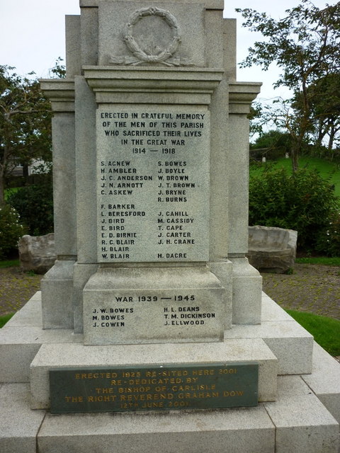 The War Memorial at Harrington