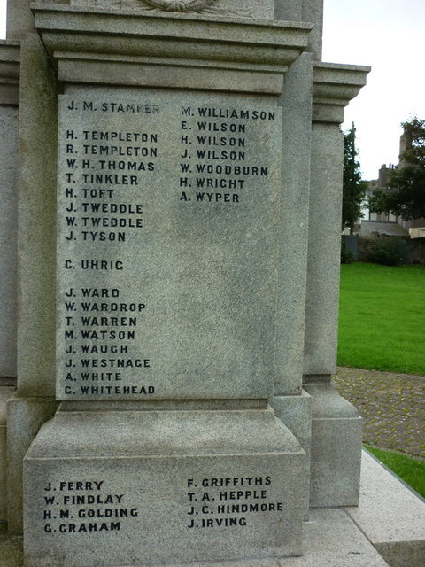 The War Memorial at Harrington