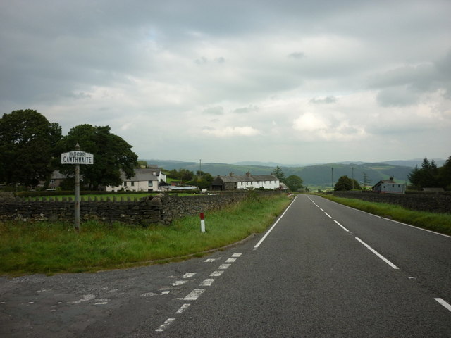 The A5092 at Gawthwaite © Ian S :: Geograph Britain and Ireland