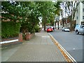 Looking south on Frensham Road