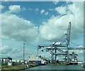 Cranes and Grimali, Tilbury Docks