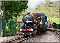NY1700 : 'River Mite' Arriving at Dalegarth Station by Peter Trimming