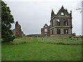 SJ5623 : Part of Moreton Corbet Castle ruins by Jeremy Bolwell