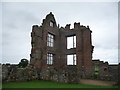 Part of Moreton Corbet Castle ruins