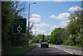 A21 south of Orpington