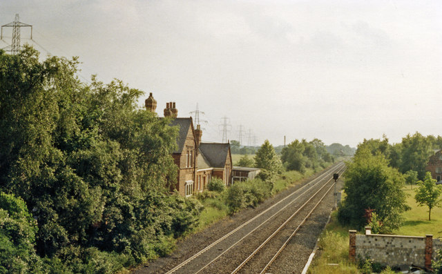 Carlton station (remains), 1988
