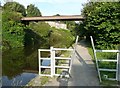 A-frame on the canal towpath