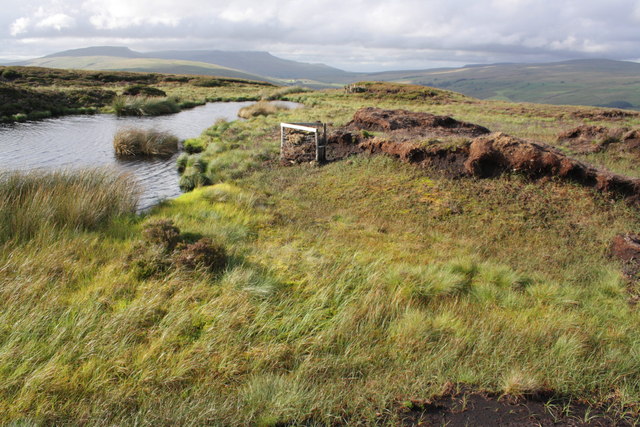 Tarn on Widdale Fell © Roger Templeman :: Geograph Britain and Ireland