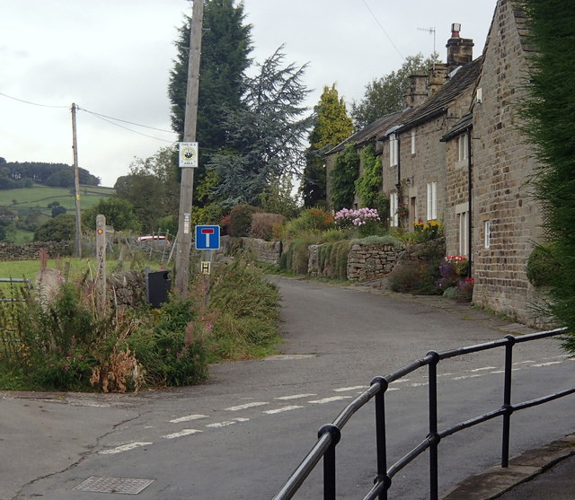 A corner of Froggatt village © Andrew Hill Geograph Britain and Ireland