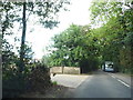 Butterfly Lane at the entrance to Slade Farm