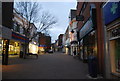 Pedestrianised High St