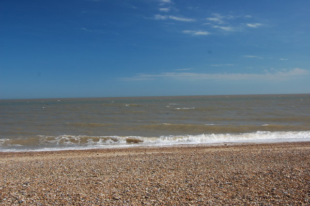 Suffolk Coast Path (foreshore route) -... © Trevor Harris :: Geograph ...