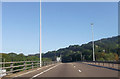 A470 crossing over road junctions at Glyntaff