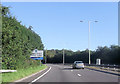 A470 entering Merthyr Tydfil district