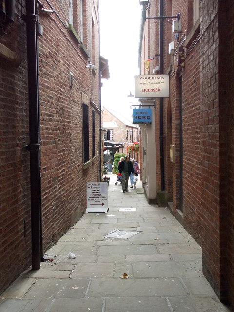 Falcon Yard - Low Pavement © Betty Longbottom :: Geograph Britain and ...