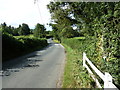 Country lane north to Coleman