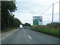 A417 nears Stanford Road roundabout