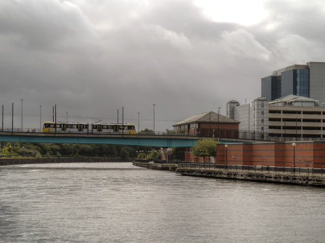 Metrolink Bridge at Pomona Docks