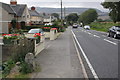 A35 outside Broadmead houses, The Street