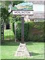 Worlington Village Sign