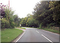 Shade Oak road junction from A490