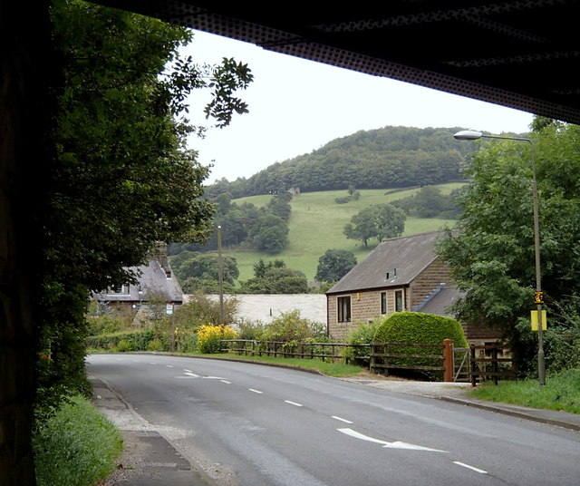 View from the railway bridge