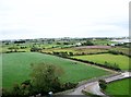 Farmland east of Greencastle Royal Castle