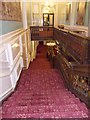 Bosworth Hall - looking down Staircase