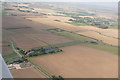 Thoresby Bridge on the Louth Canal: aerial