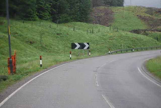 Bend on the A82