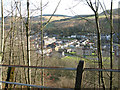 Looking down on Glyncorrwg from Pleasant View