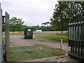 Entrance to the car park, Margam Country Park