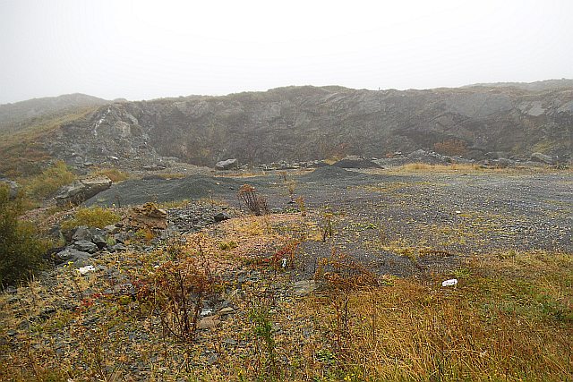 Quarry on east side of R340 - Bunnahown Townland