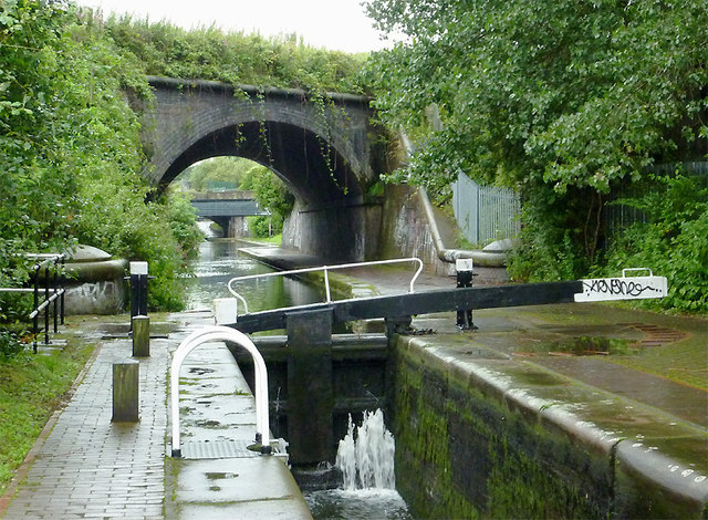 Garrison Locks No 60 near Bordesley, Birmingham