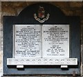 All Saints, West Haddon - Wall monument