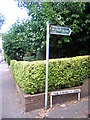 TQ3369 : Wharncliffe Road, SE19: footpath to Wharncliffe Gardens by Christopher Hilton
