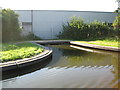 Birmingham & Fazeley Canal: Entrance to the former Minworth Basin