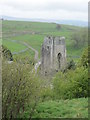 NY5415 : Shap  Abbey  from  above  Abbey  Woods by Martin Dawes