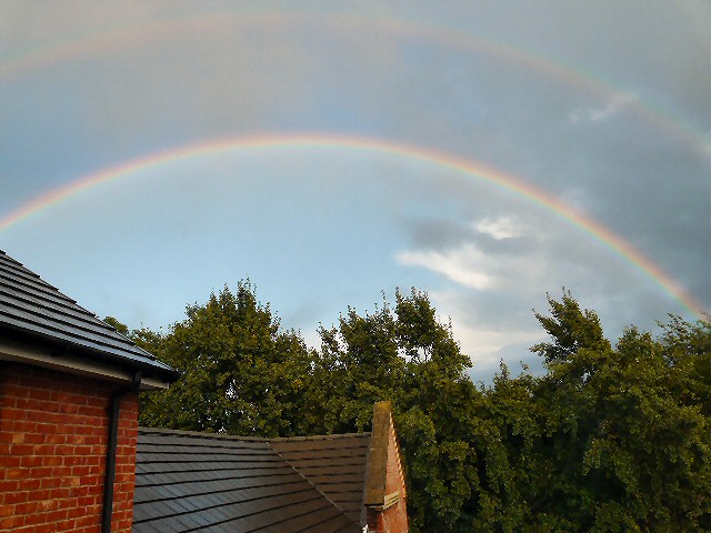 Double Rainbow over Hyde © Gerald England cc-by-sa/2.0 :: Geograph ...