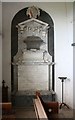 St Nicholas, Rushbrooke - Wall monument